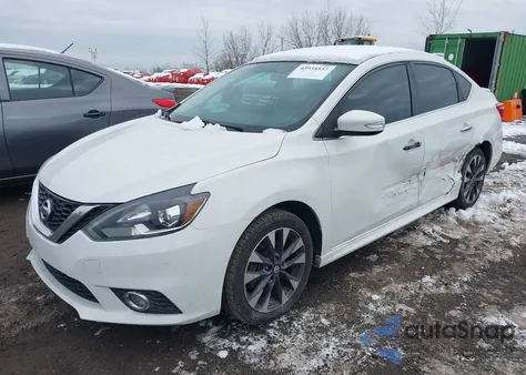2016 Nissan Sentra Sr from USA, damaged, VIN 3N1AB7AP3GY317812
